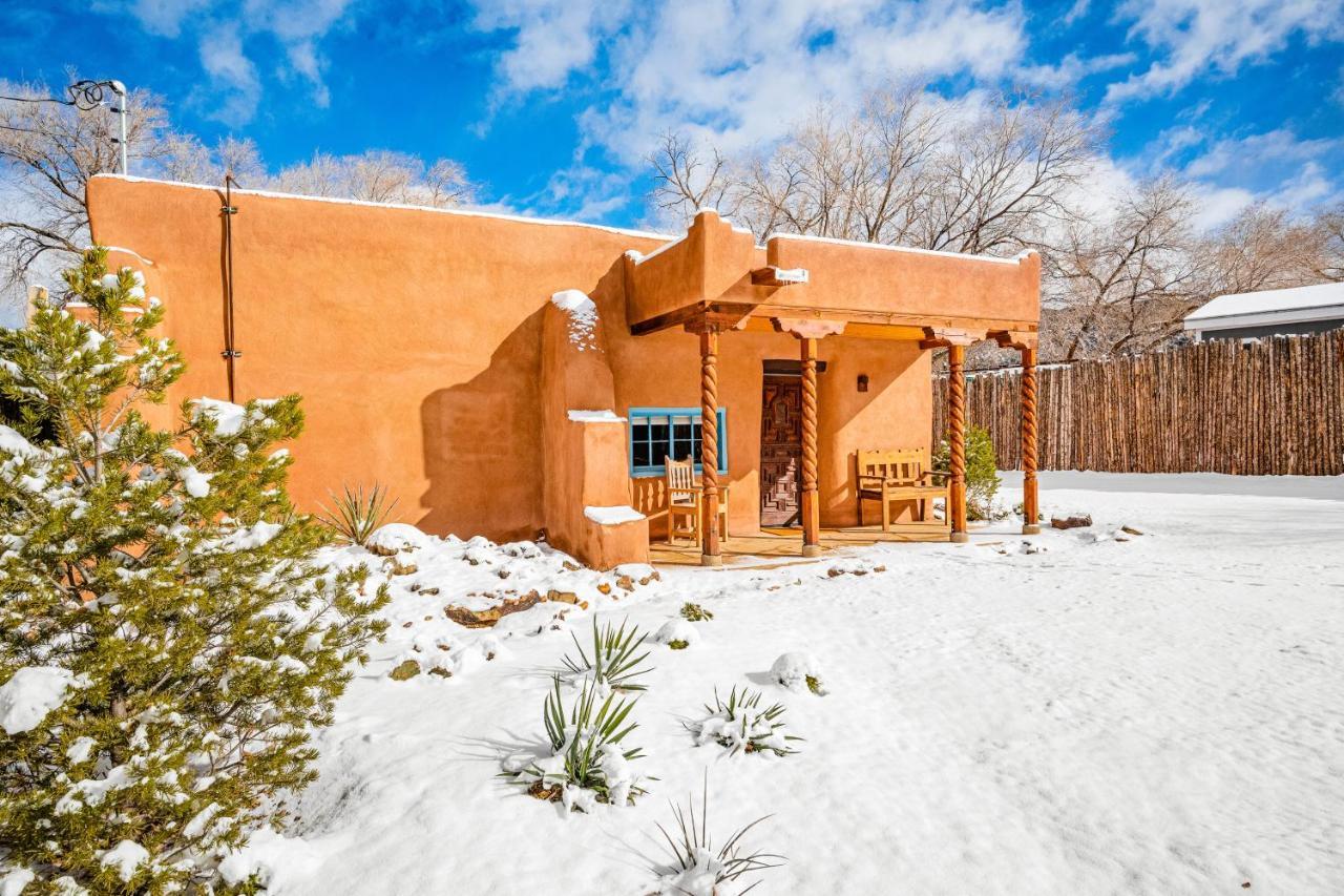 Villa Pueblo Revival Taos Esterno foto
